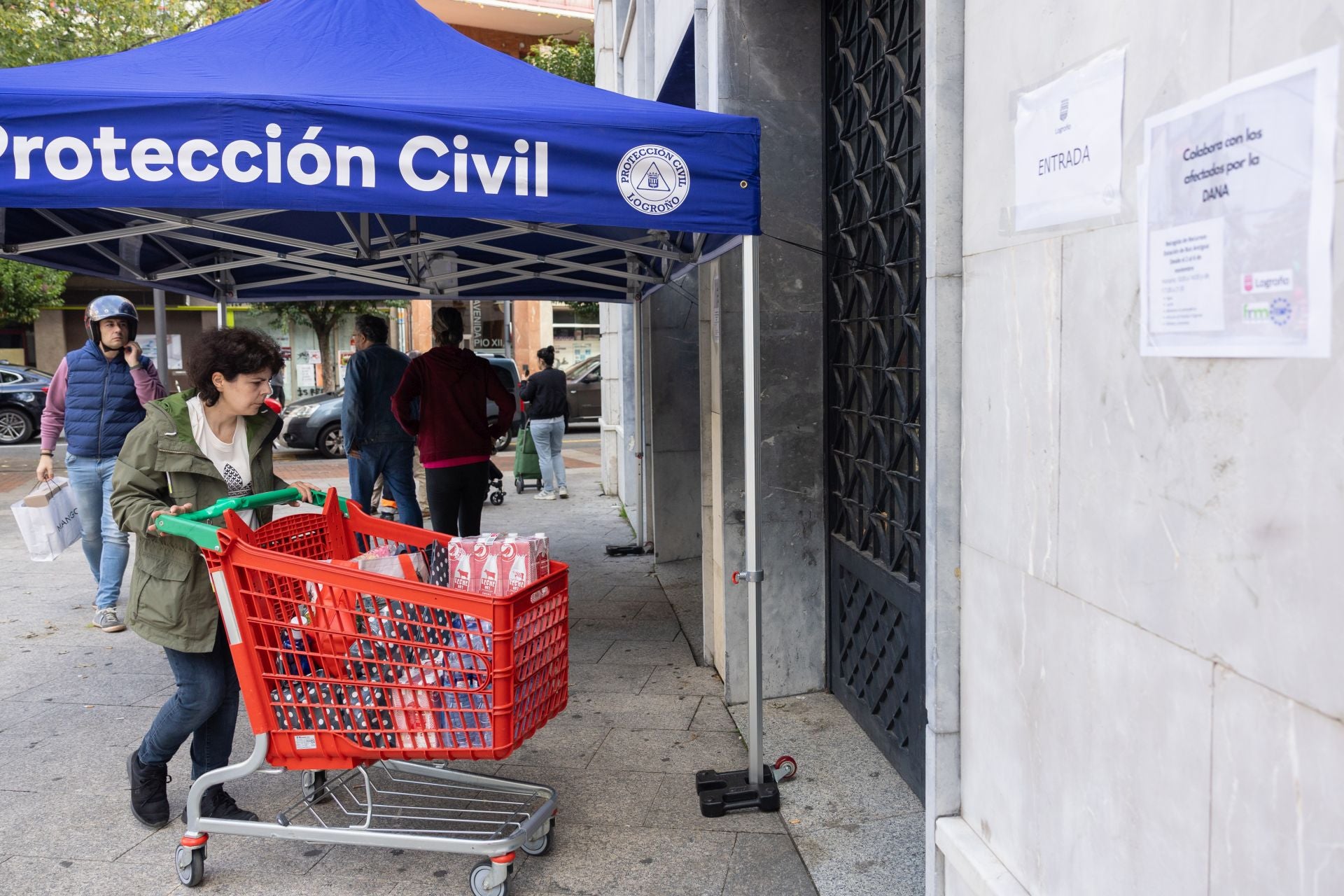 Recogida de suministros y víveres para los afectados de la DANA