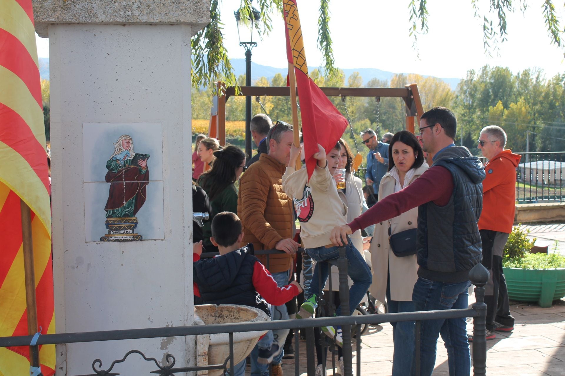 La fiesta de la castaña de Alesón