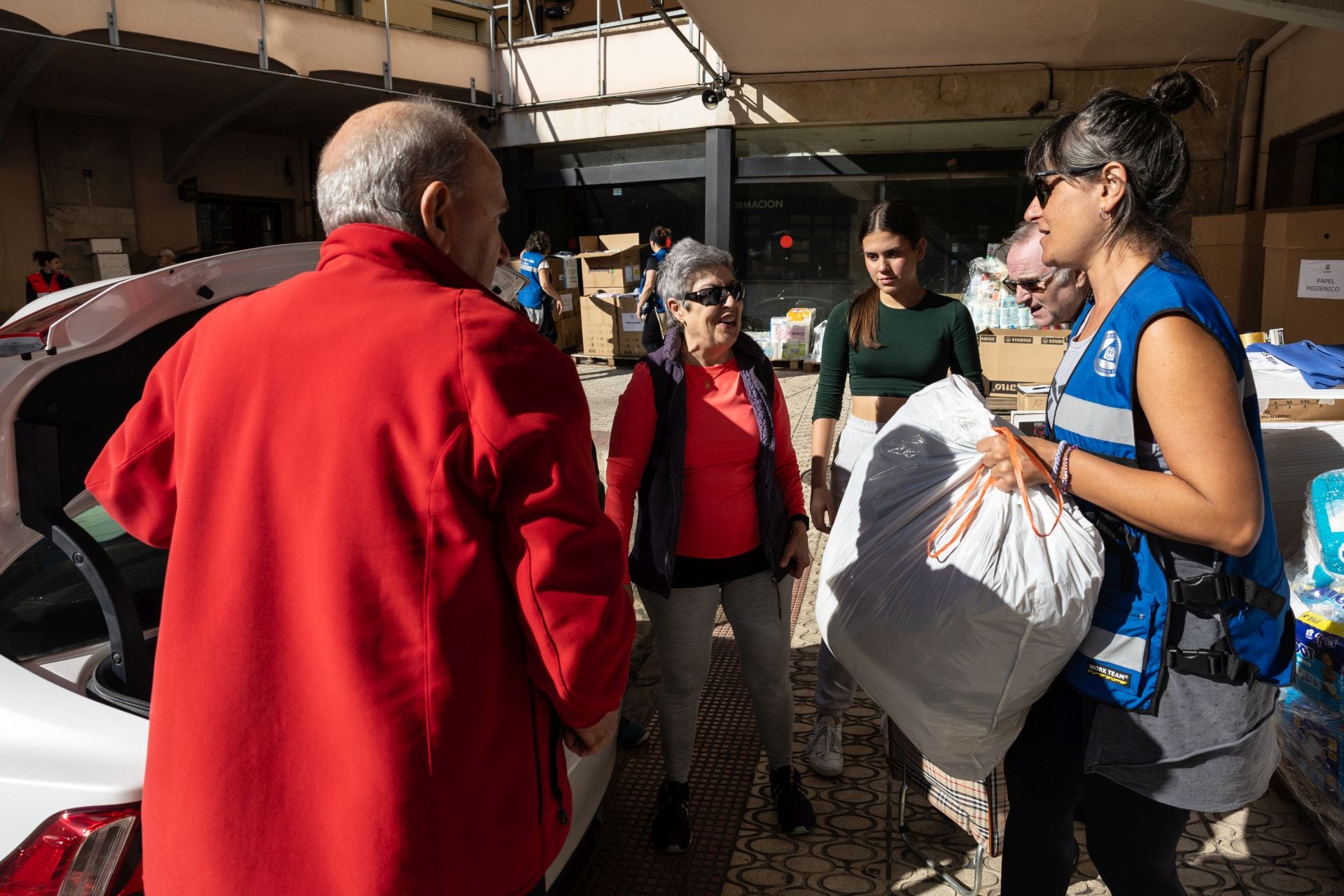 La solidaridad riojana, en imágenes