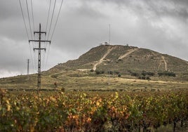 Vista del monte El Corvo.