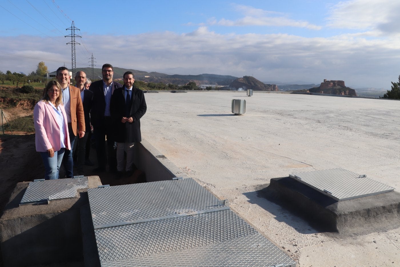 Finalizado el nuevo depósito de Arnedo, con la novedad de contar con dos vasos