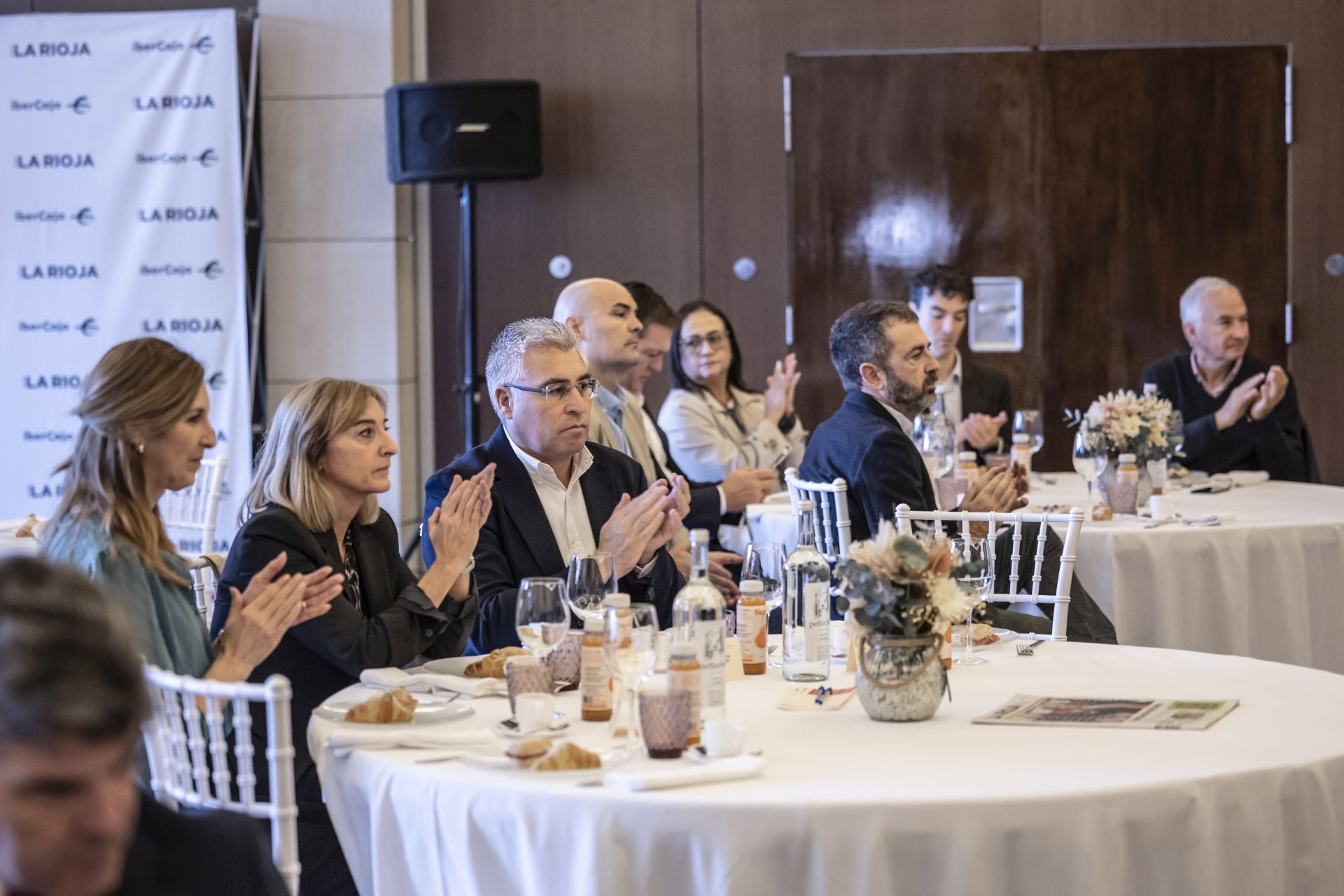 Celebración del Foro económico de Diario LA RIOJA e Ibercaja