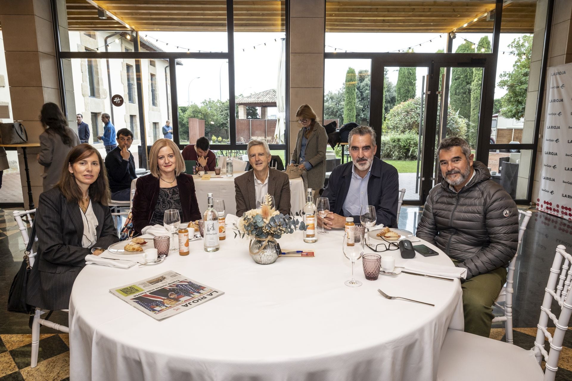 Celebración del Foro económico de Diario LA RIOJA e Ibercaja