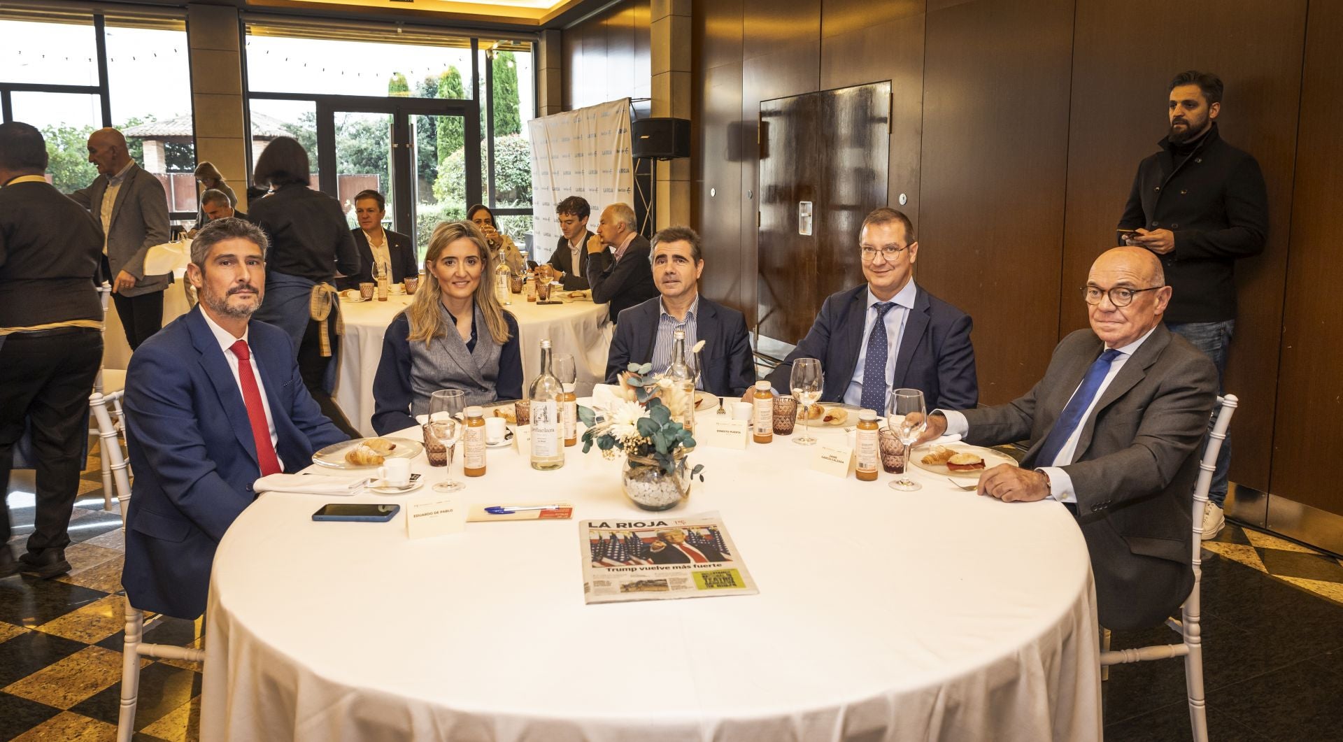 Celebración del Foro económico de Diario LA RIOJA e Ibercaja