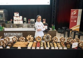 Georgina Reinares, en el concurso en Barcelona.