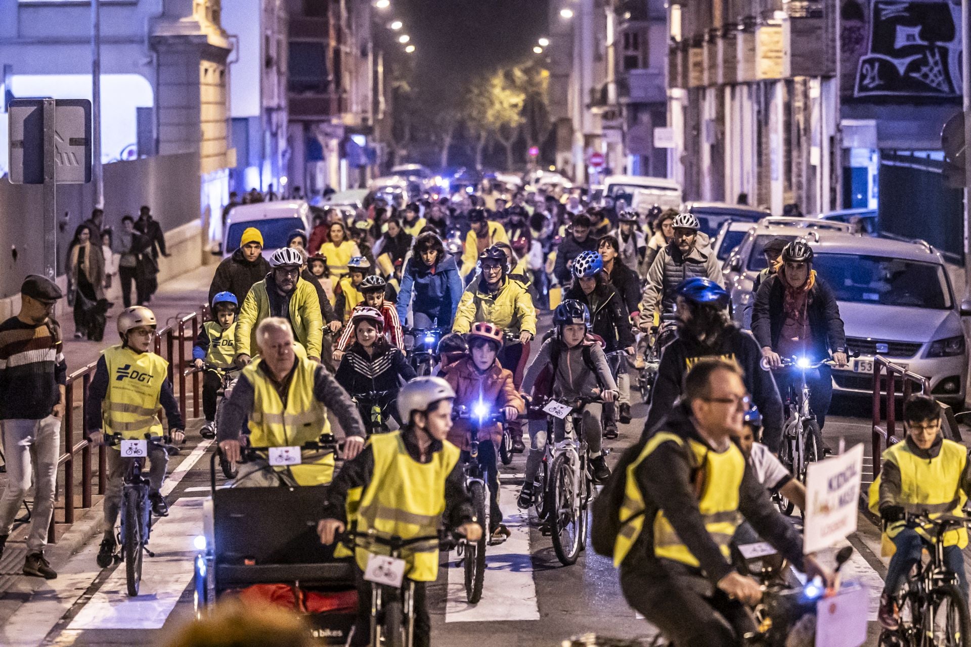 Los niños quieren ir en bici con seguridad a clase