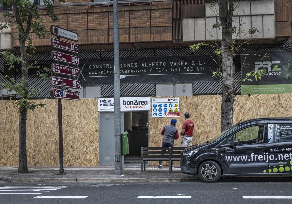 Lugar en el que se ubicará en nuevo bonÀrea de Logroño.
