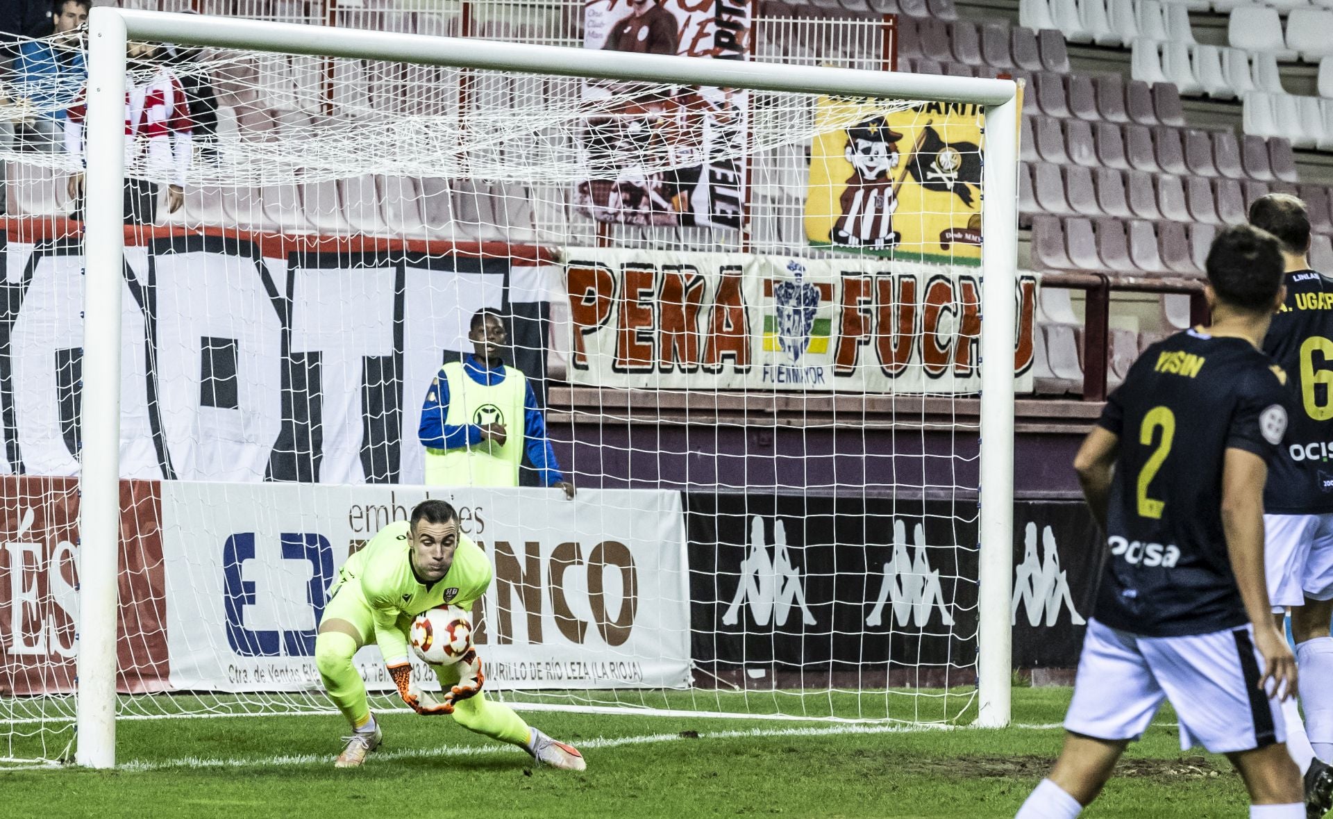 El partido SD Logroñés-UD Logroñés