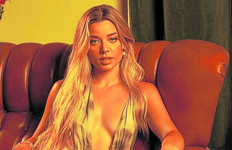 La cantante Marina Reche.