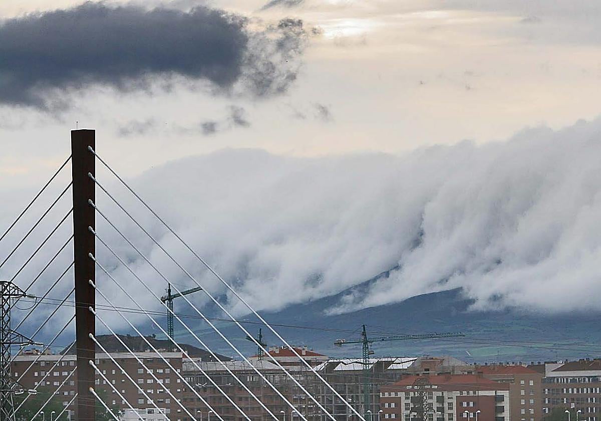 Un martes con más nubes y viento en La Rioja