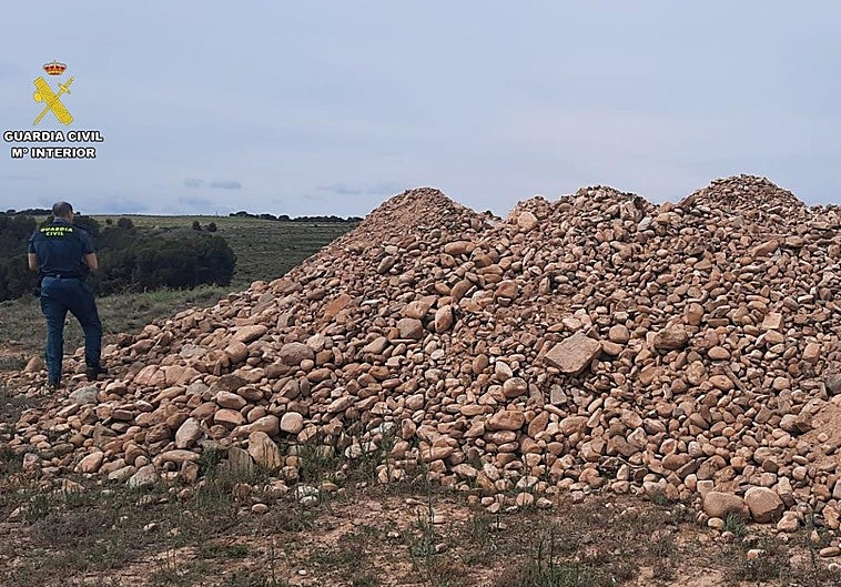 Investigado un vecino de Aldeanueva de Ebro por causar graves daños en un yacimiento romano de Calahorra