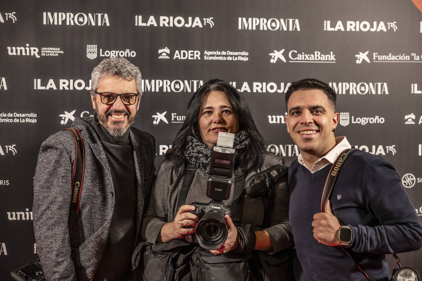 Los momentos previos a los Premios Impronta