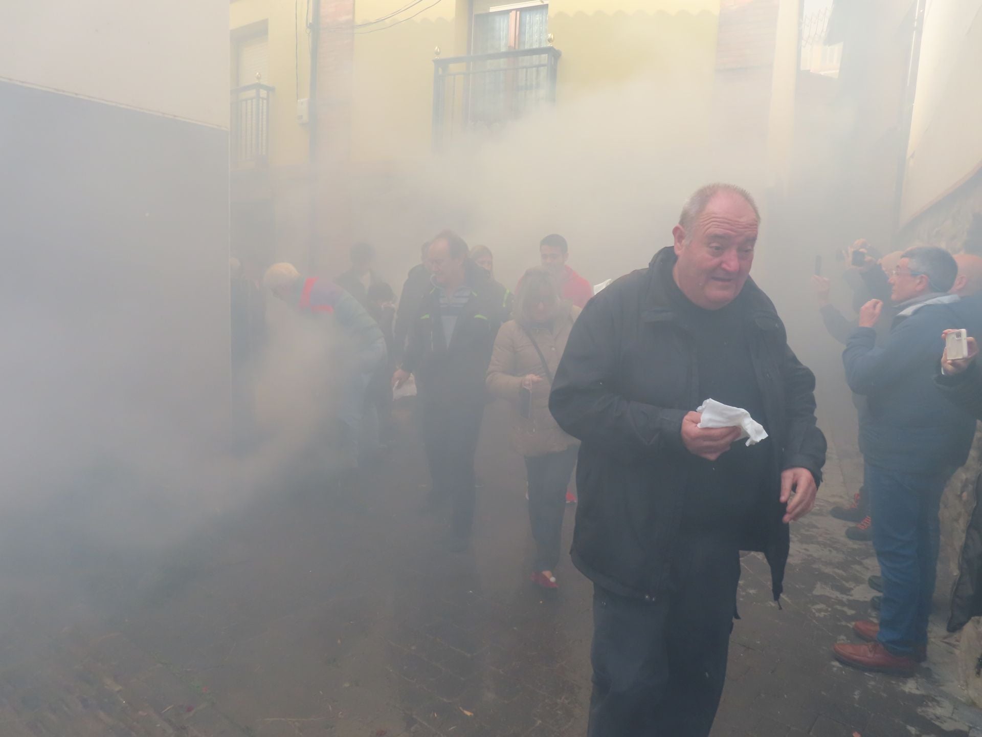 Las imágenes de la Procesión del Humo de Arnedillo