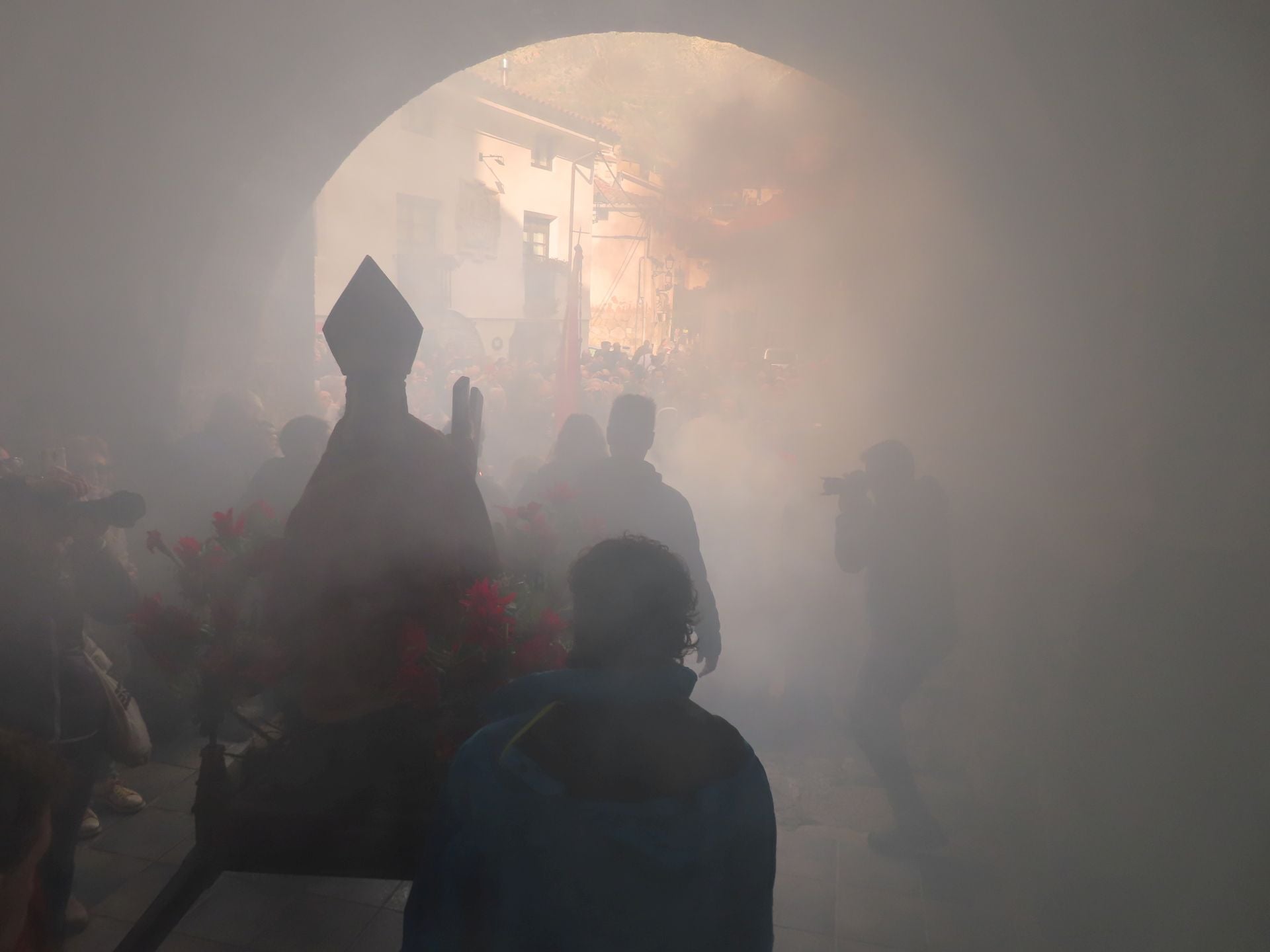 Las imágenes de la Procesión del Humo de Arnedillo