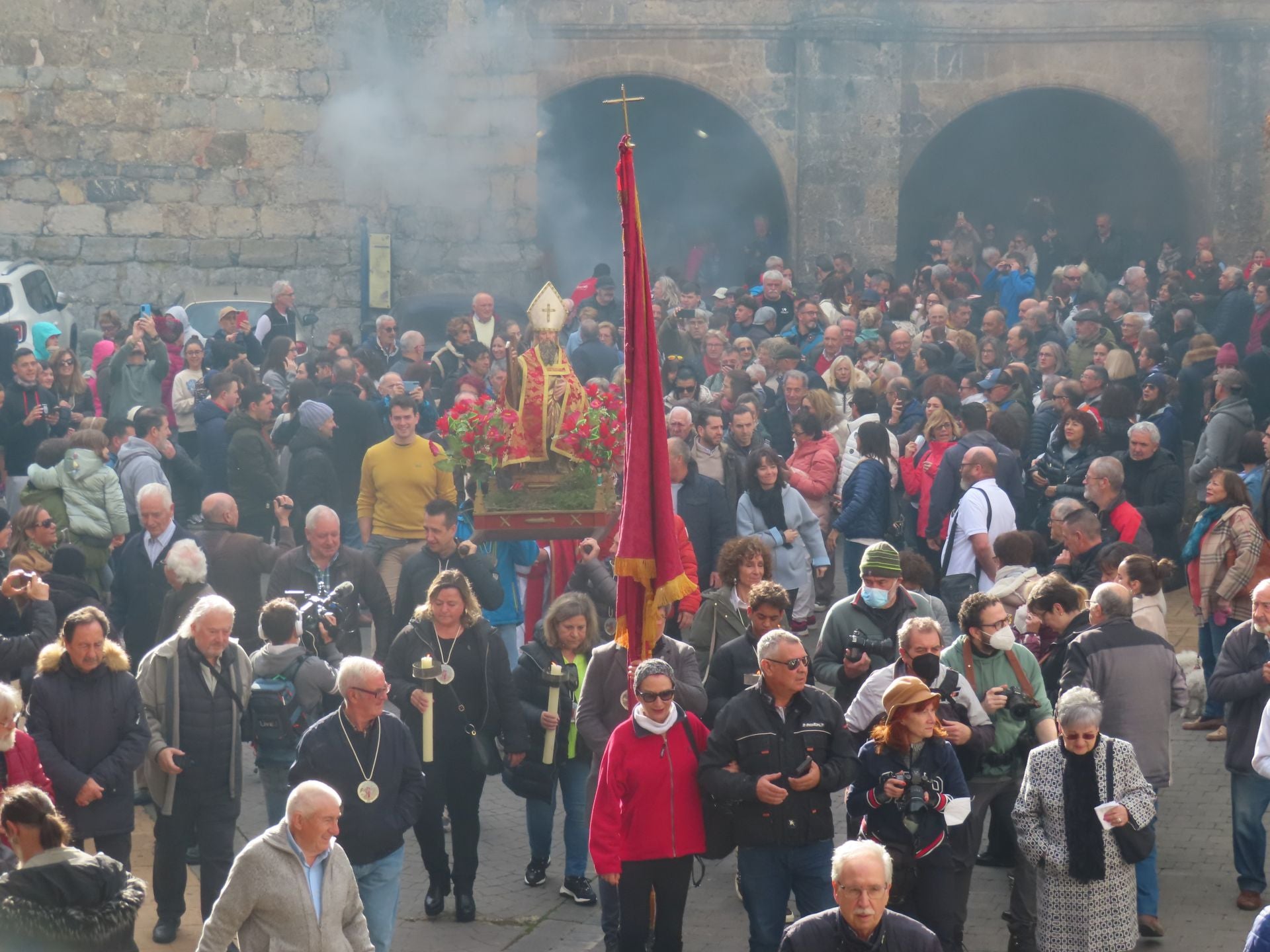 Las imágenes de la Procesión del Humo de Arnedillo