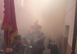 Las imágenes de la Procesión del Humo de Arnedillo