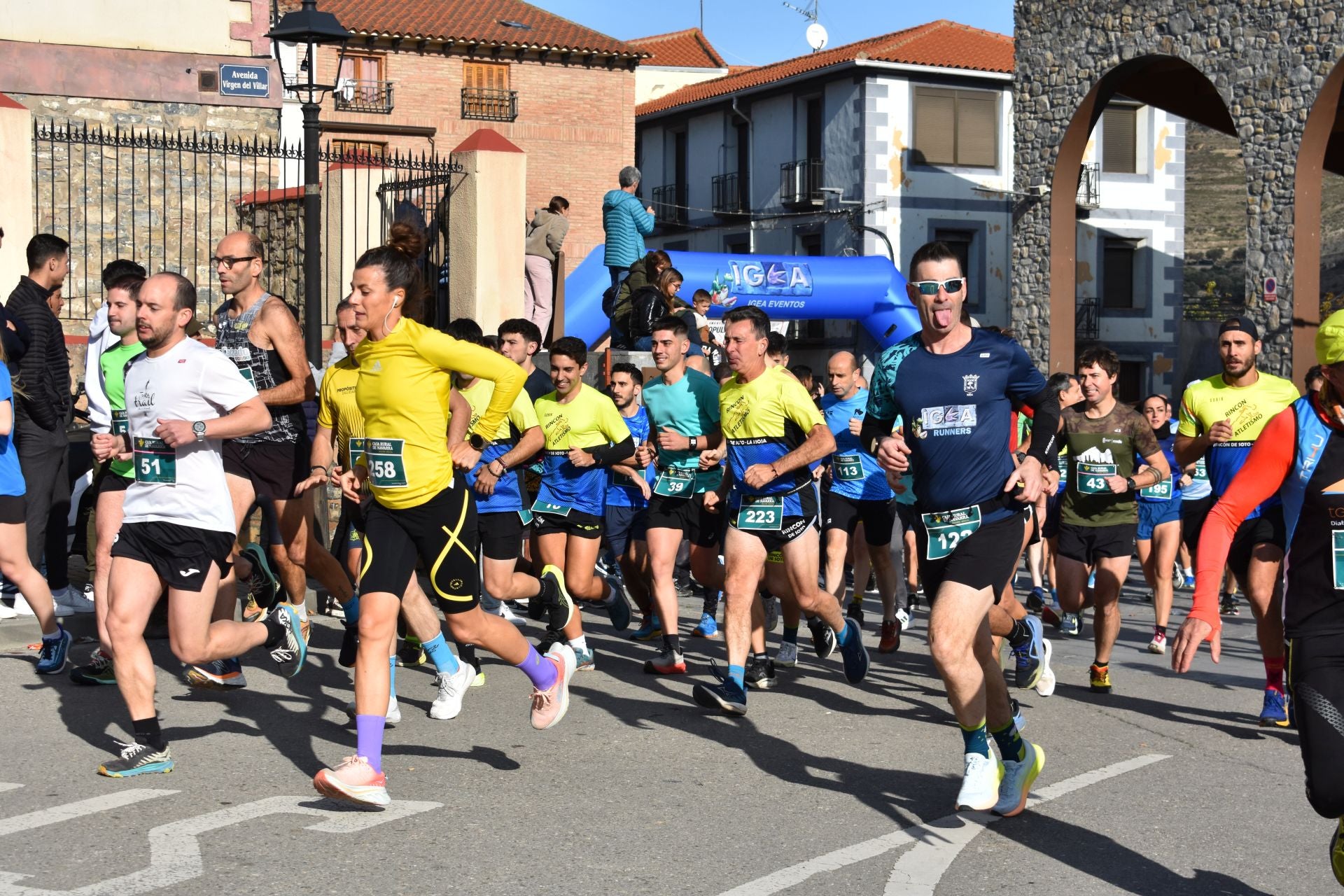 Las imágenes de la XI carrera Entre Dinosaurios Villa de Igea