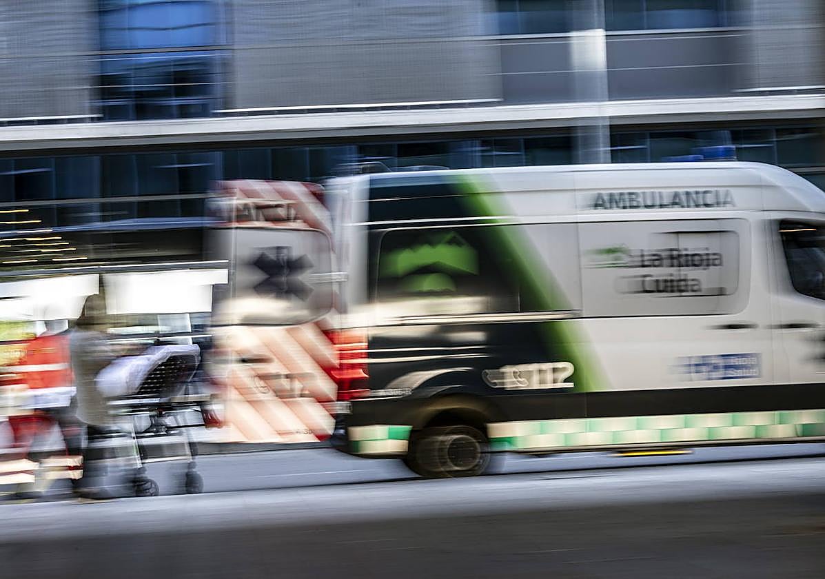 Una ambulancia en una imagen de archivo.