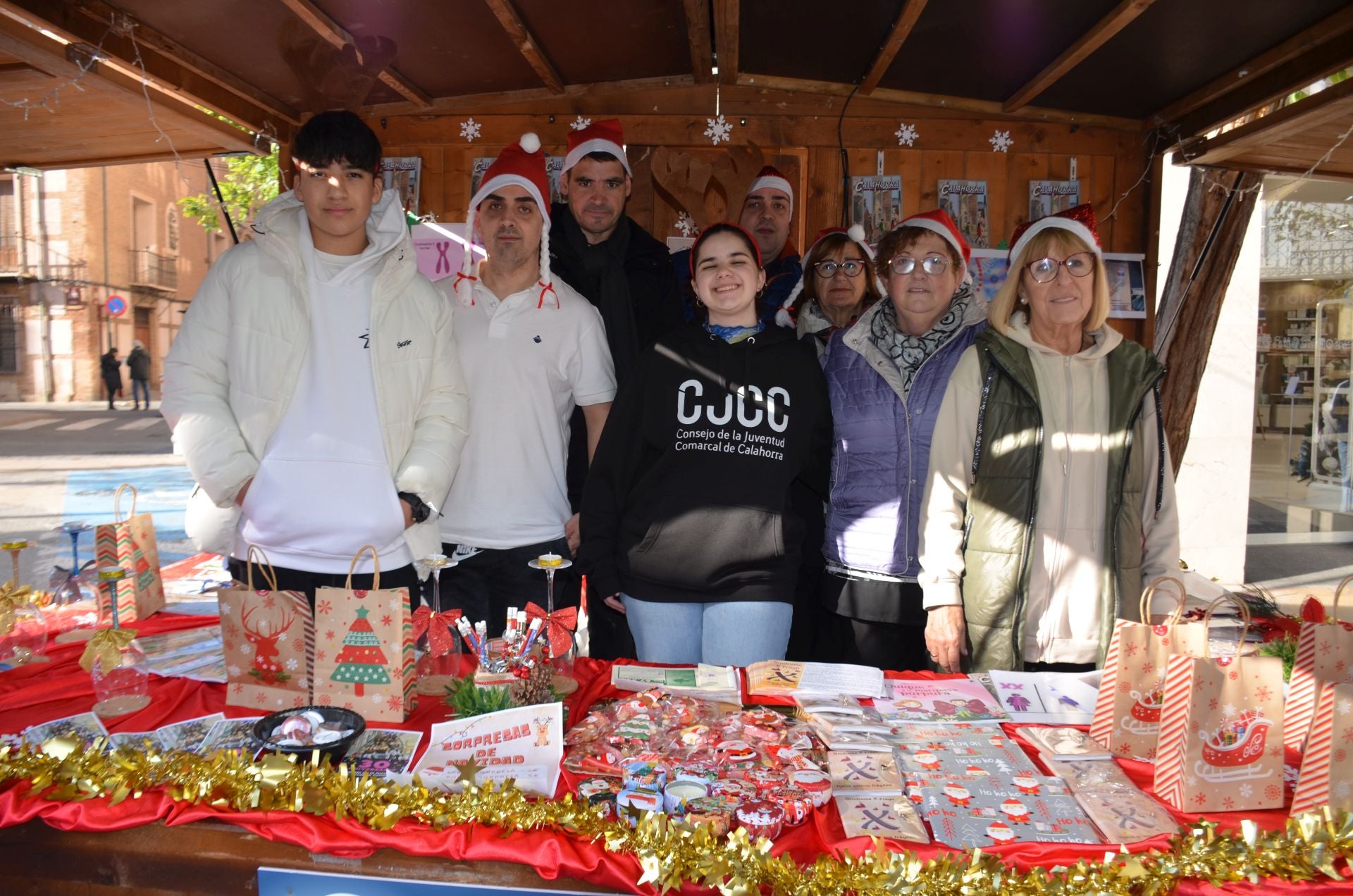 Mañana de mercado navideño en Calahorra