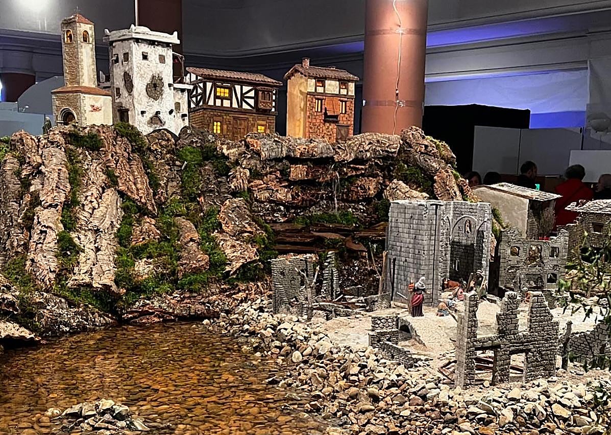 Imagen secundaria 1 - Algunos dioramas y paisajes de inspiración riojana, como Mansilla.