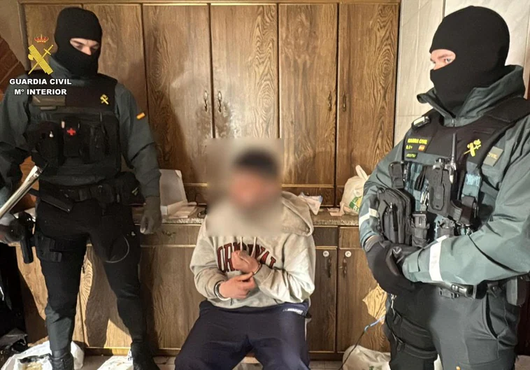 La Guardia Civil detiene a cuatro personas por tráfico de drogas en Calahorra