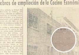 Comidas y 'simpas' en 1949