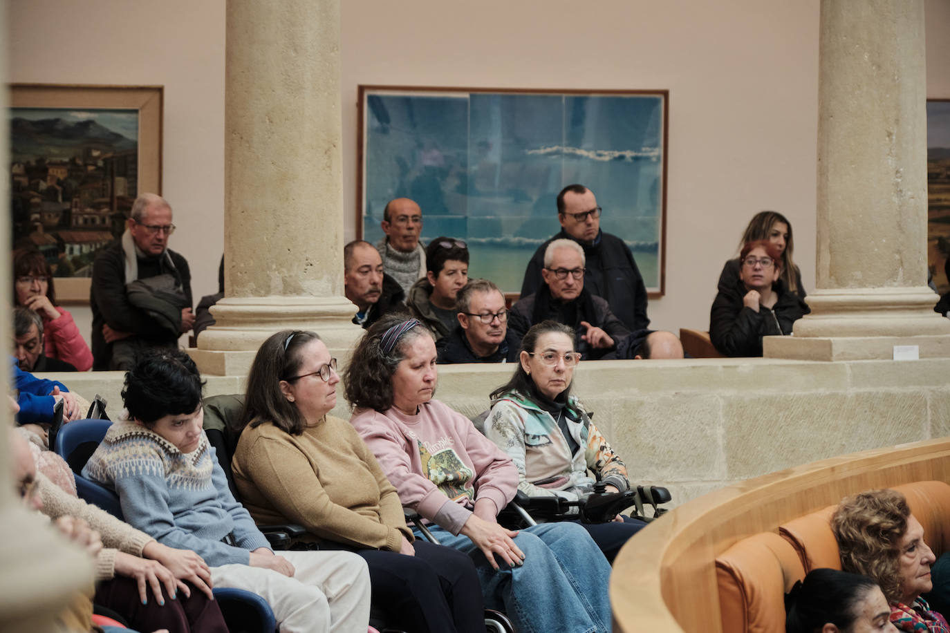 Acto institucional por el Día Internacional de las Personas con Discapacidad, en el Parlamento de La Rioja.