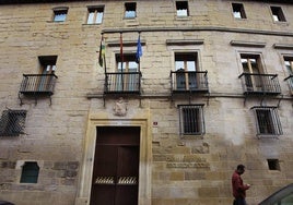 Exterior de la Oficina Integral de la Seguridad Social de Logroño, en una imagen de archivo.