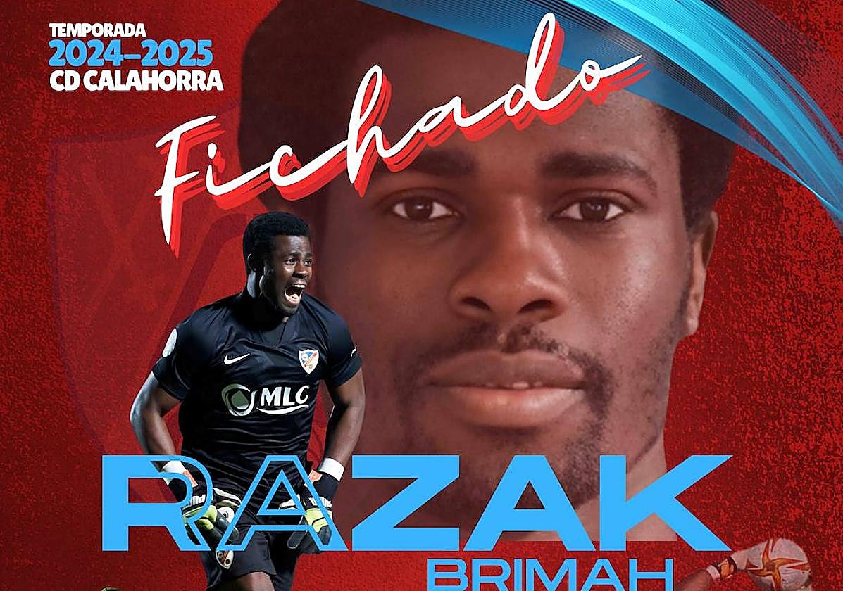 Razak Brimah, nuevo fichaje del CD Calahorra.