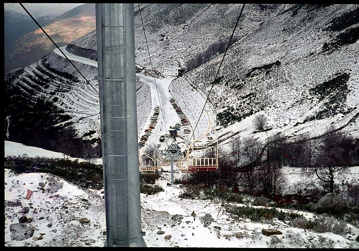 Imágenes de la temporada 1979-1980 en la estación de esquí Valdezcaray