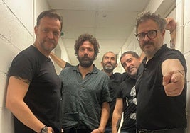 Integrantes de EBa al Desnudo.