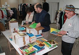 Libros solidarios de Nájera para Valencia