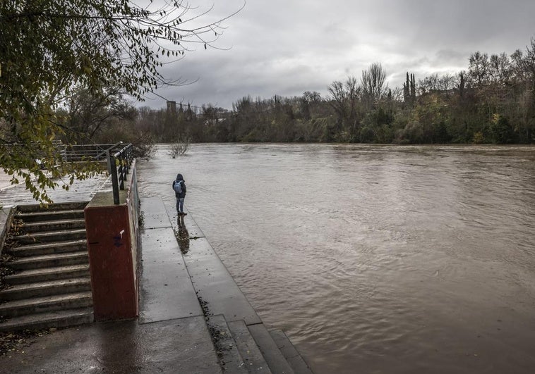 Aumenta el caudal del Ebro pero se estabiliza