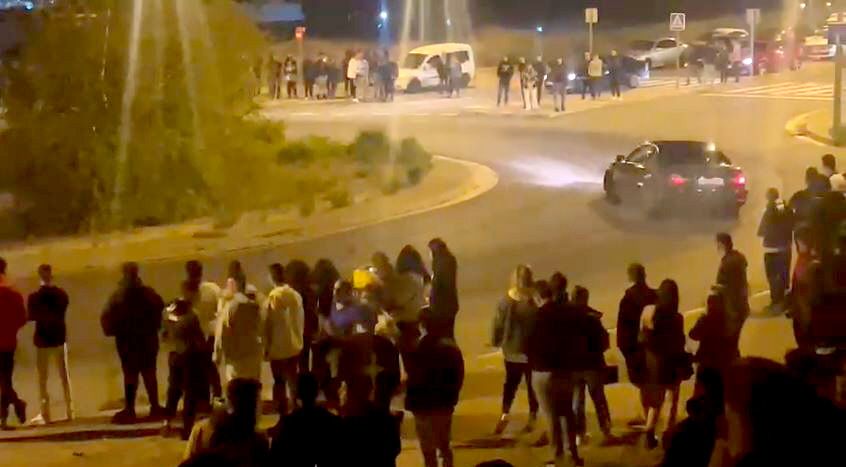 Imagen de uno de los vídeos que hicieron saltar todas las alarmas hace ahora más de dos años.