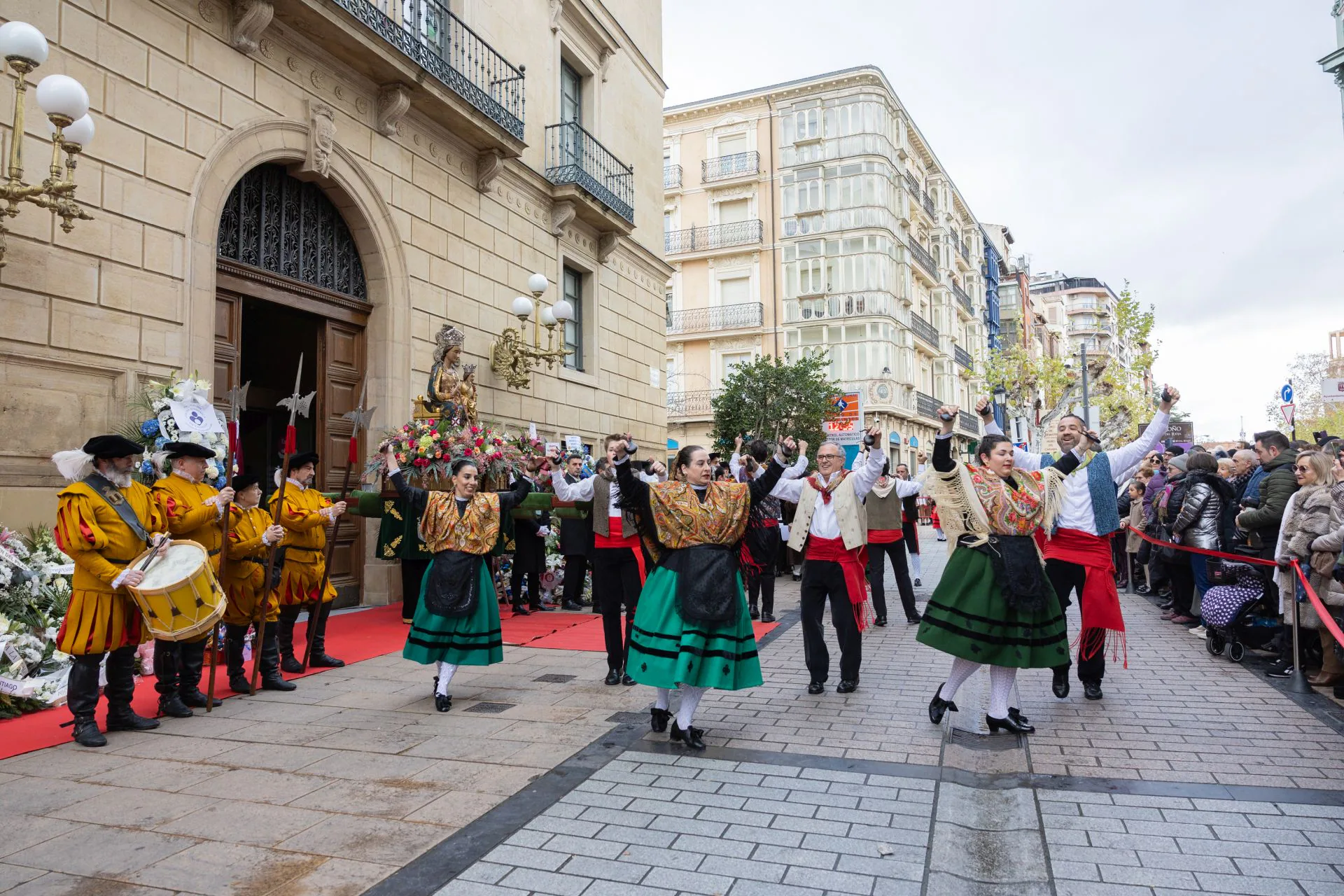 Las imágenes de la celebración de la Virgen de la Esperanza en Logroño