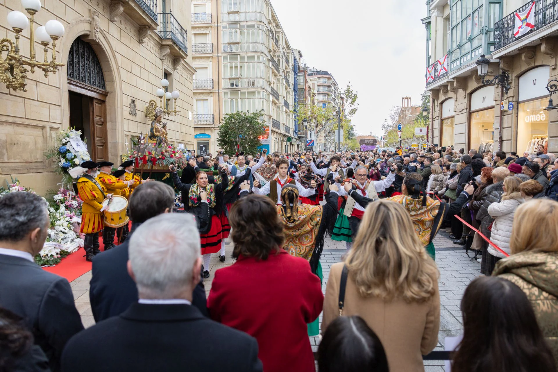 Las imágenes de la celebración de la Virgen de la Esperanza en Logroño