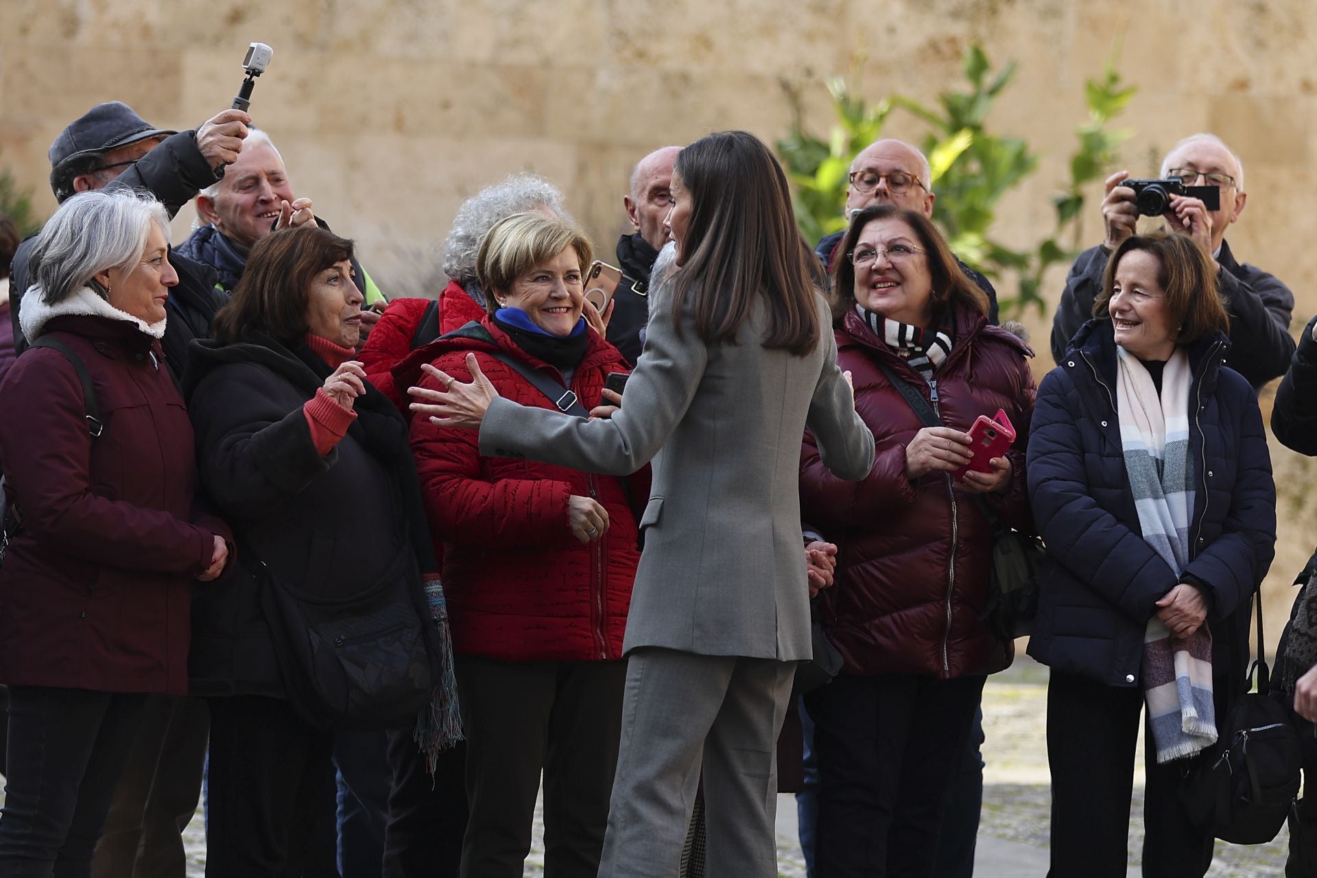 Las imágenes de la reina Letizia en San Millán