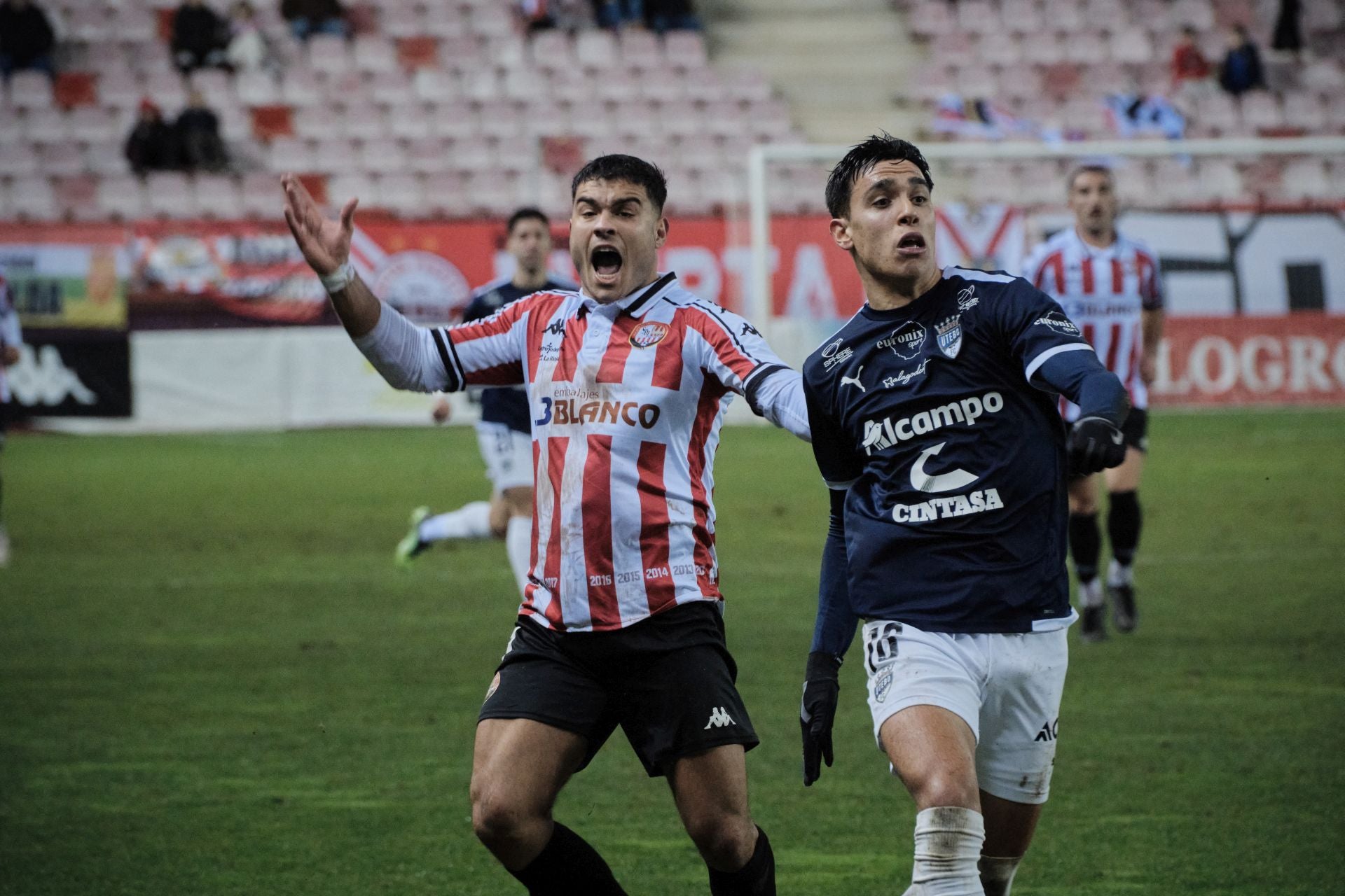 El partido SD Logroñés-Utebo