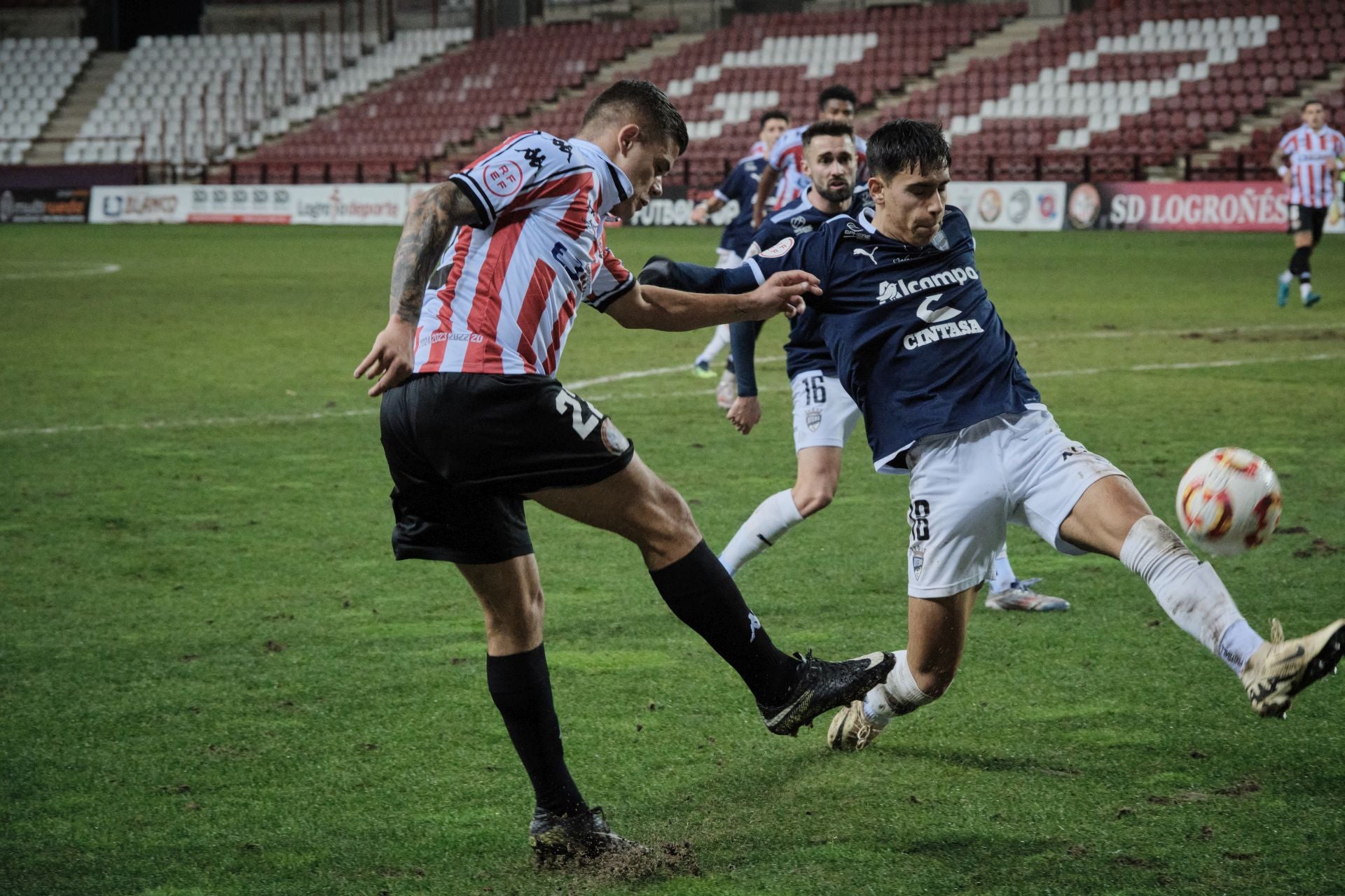 El partido SD Logroñés-Utebo