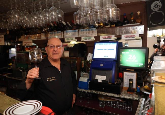 El bar café Vinuesa de Logroño ha vendido un décimo agraciado.