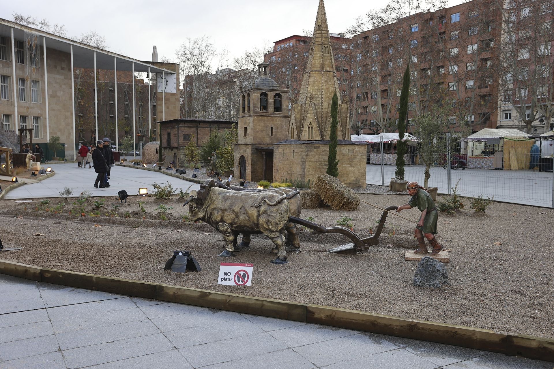 Paseo de belenes por la capital