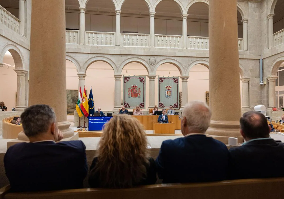 Intervención de Gonzalo Capellán en un pleno, en una imagen de archivo.