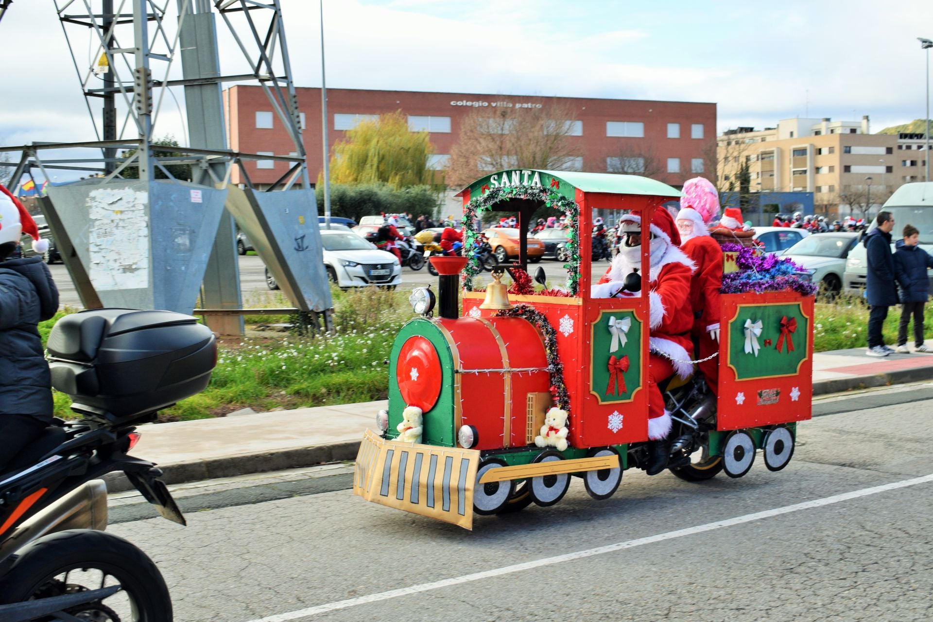 La llegada de Papá Noel en moto a Entre Ríos, en imágenes