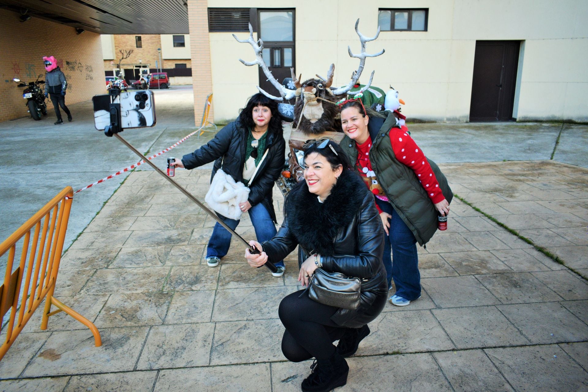 La llegada de Papá Noel en moto a Entre Ríos, en imágenes