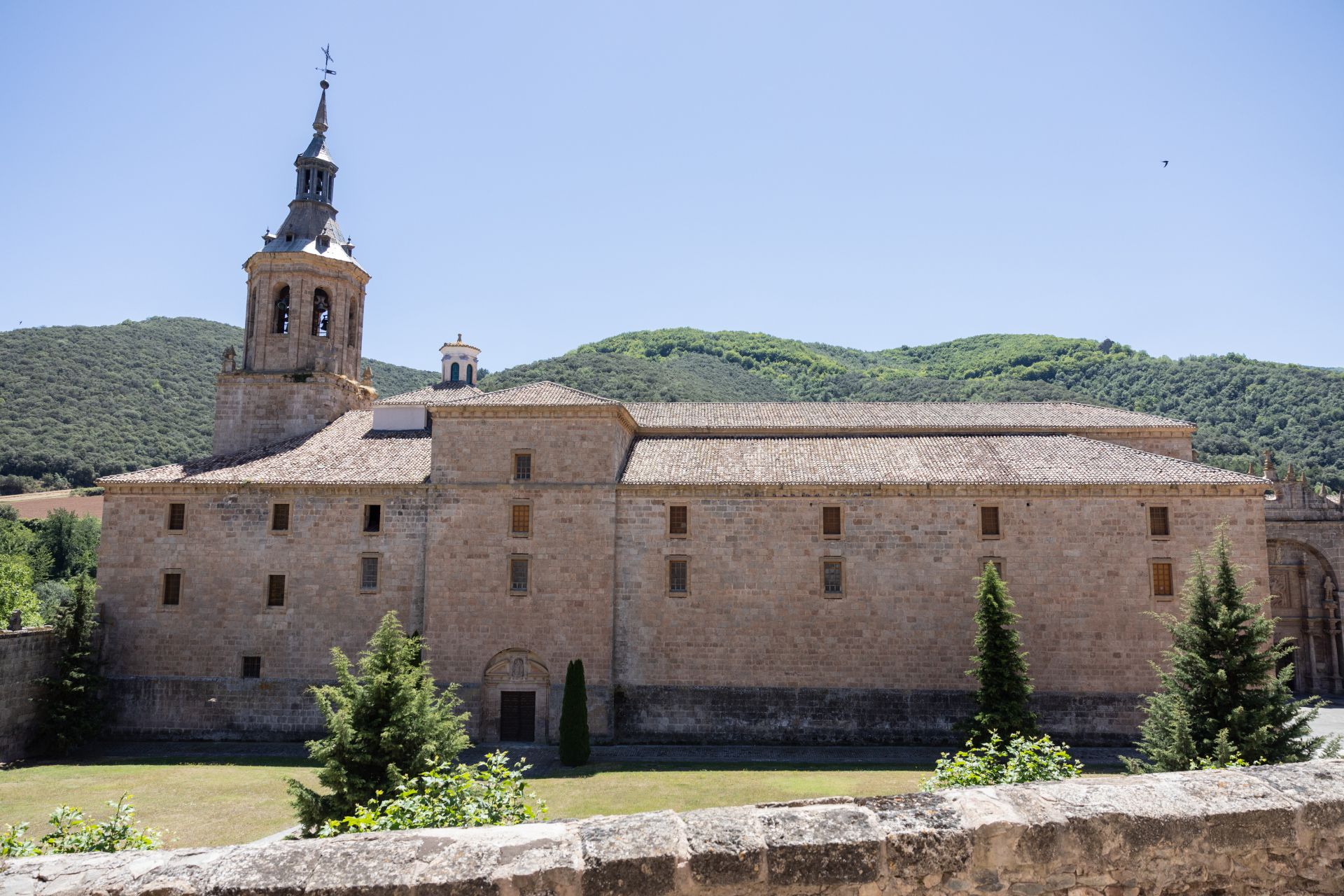 Imagen del monasterio de Yuso.