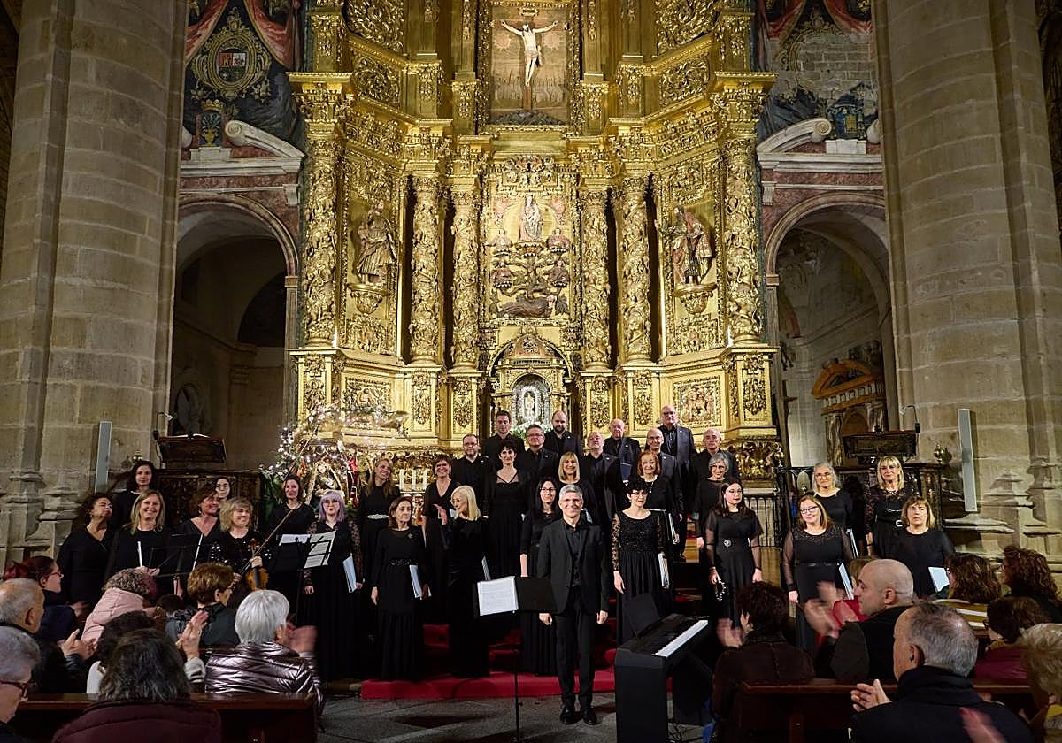 Ensamble Vocal, en un concierto de Navidad anterior.
