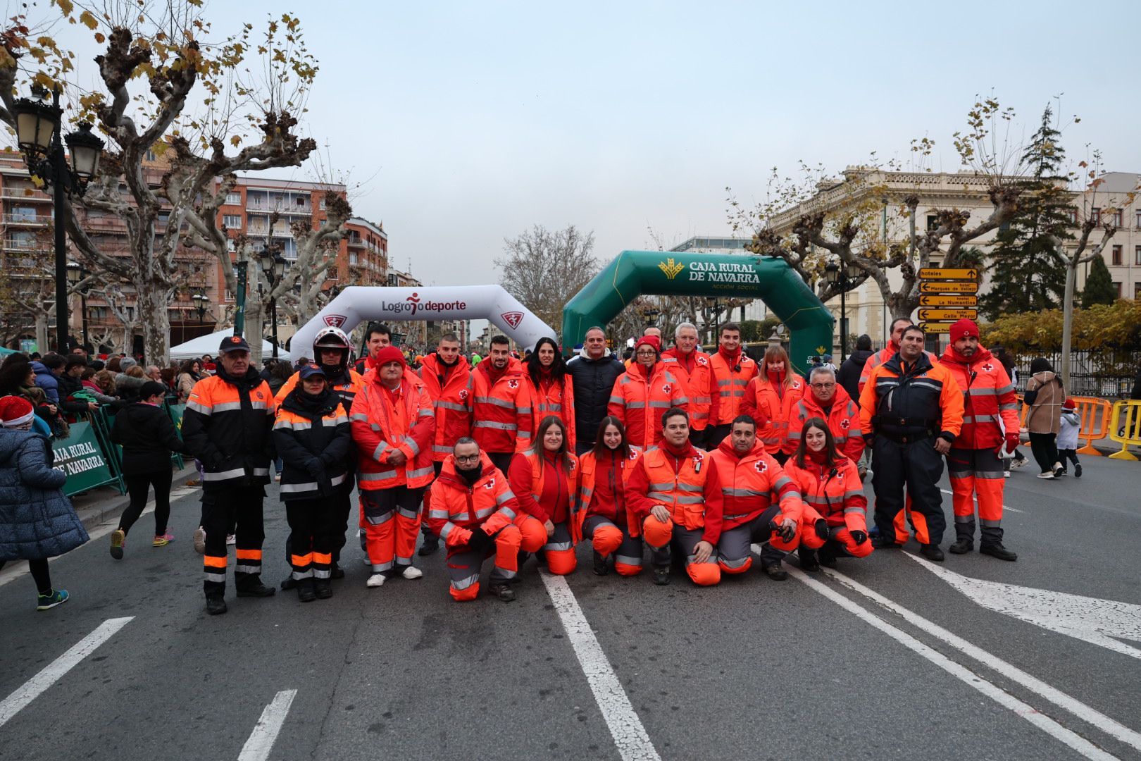 La carrera Mini San Silvestre en Logroño