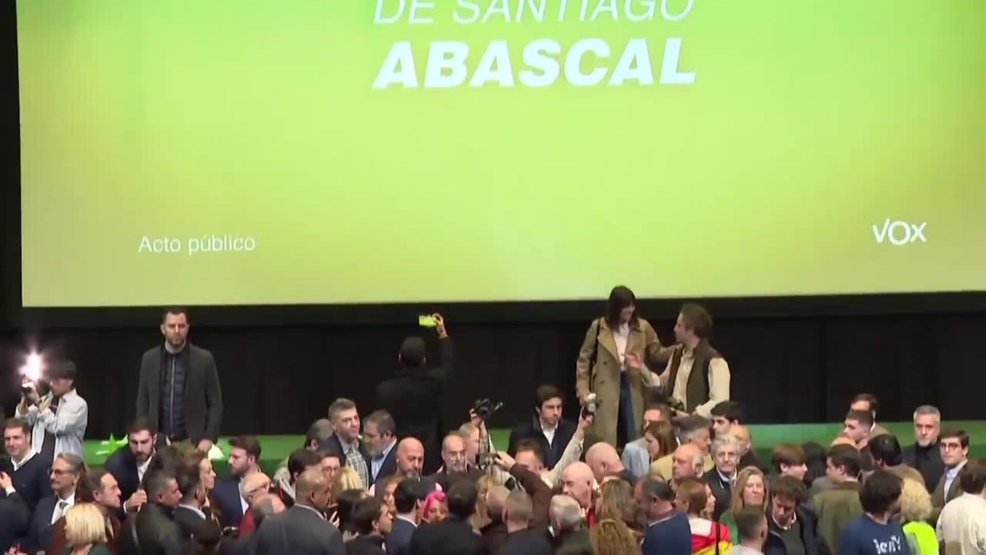 Santiago Abascal, reelegido presidente de Vox sin oposición y hasta 2028