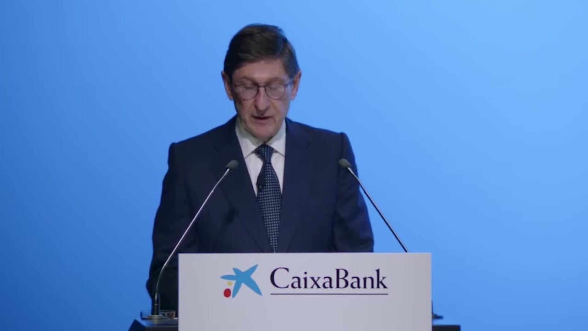 Goirigolzarri (CaixaBank) reclama un proceso de consolidación fiscal "creíble y sostenible"