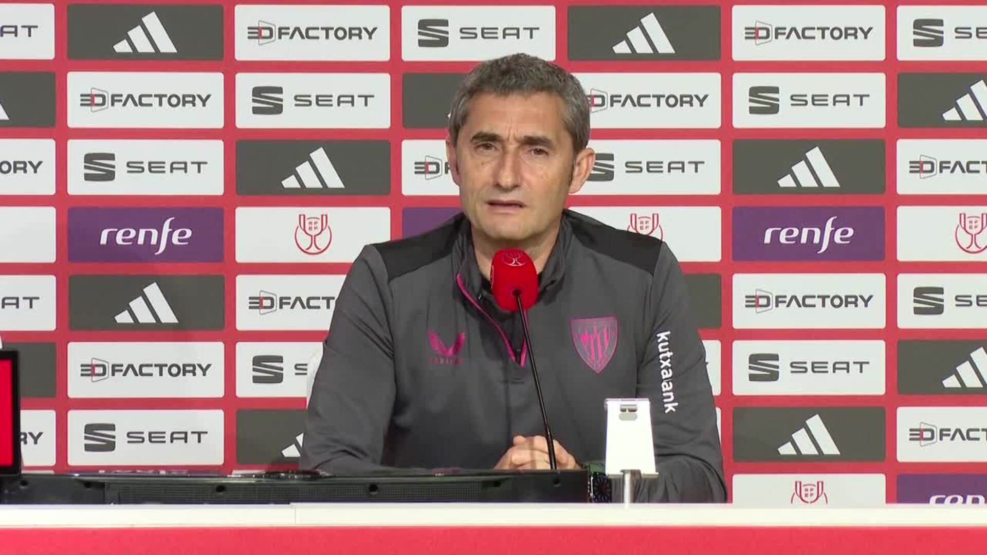 Ernesto Valverde: "Sé lo que significa este partido para todos, es muy importante para mí"